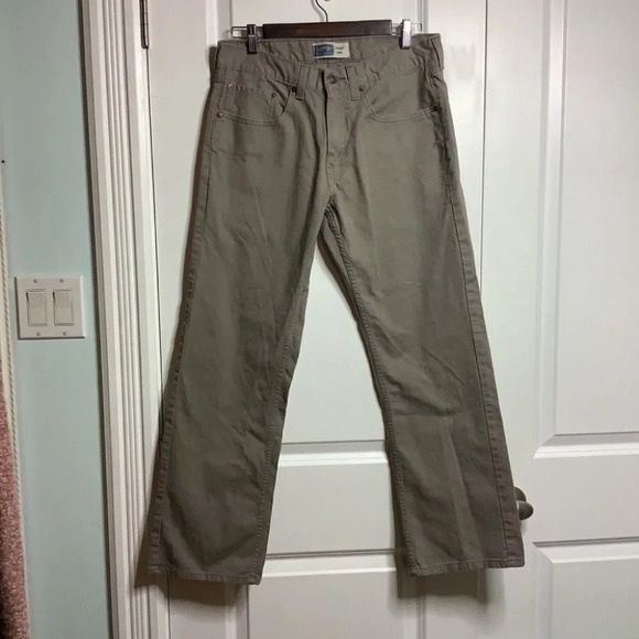 Levi's Strauss Signature Gray Straight Leg Jeans  Mens 31 x 30 - Picture 2 of 6